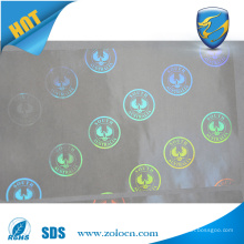 ZO LO factory price and hot selling brand protection scratch off sticker, transparent pvc sticker